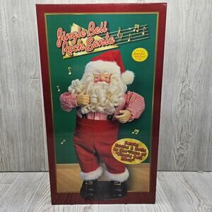 Rare 1998 Jingle Bell Rock Santa Collectibles Bobby Helms NEW In Box